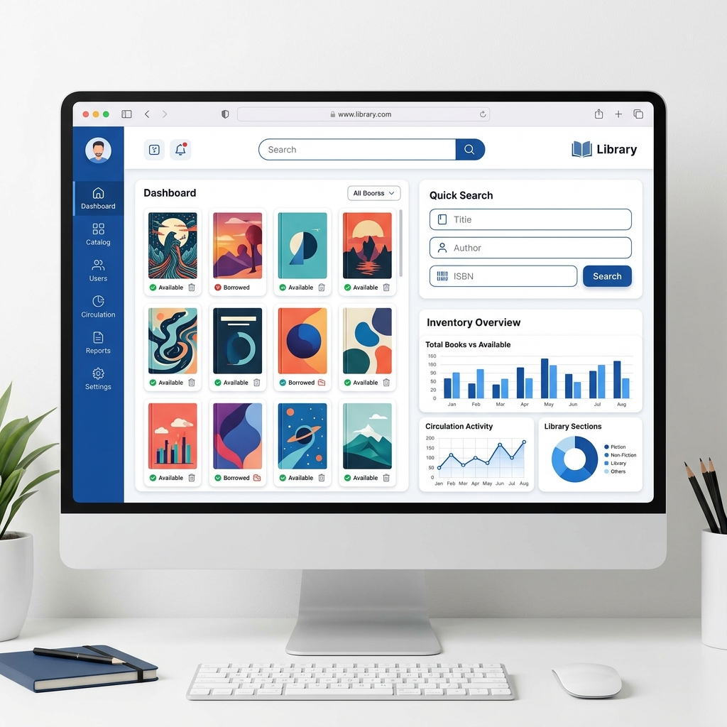 Library Management System - Full Stack Flask and React Application