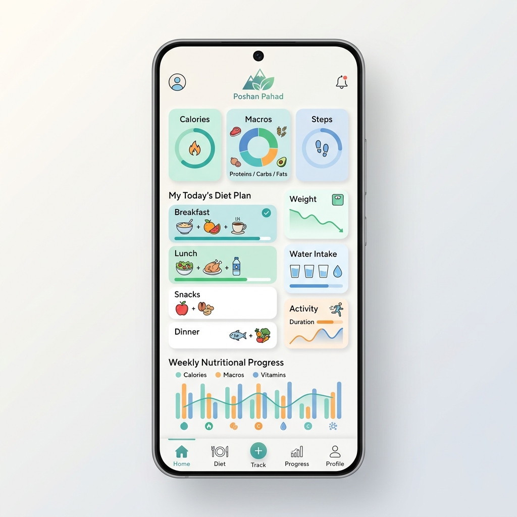 Poshan Pahad - Generative AI Nutritional Assistant for Hilly Regions