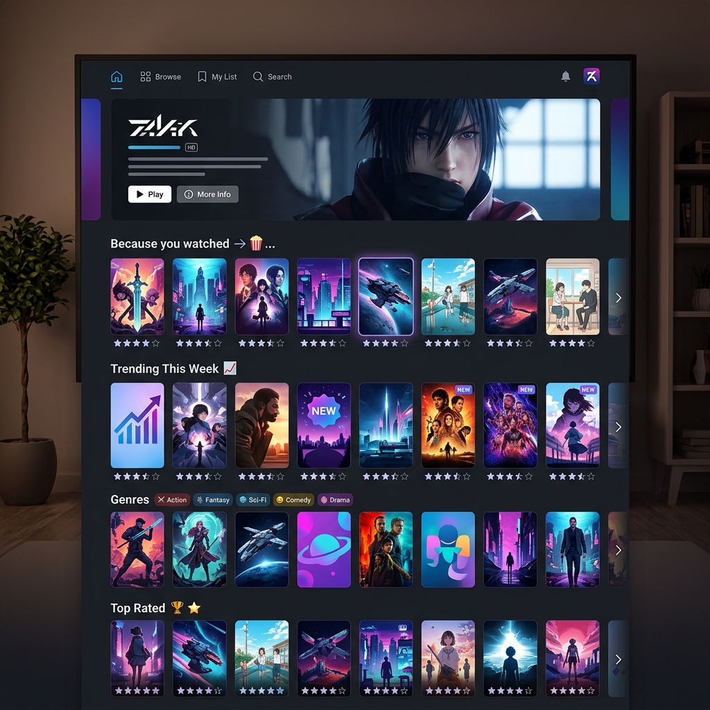 Movie and Anime Recommender System - Content-based Filtering